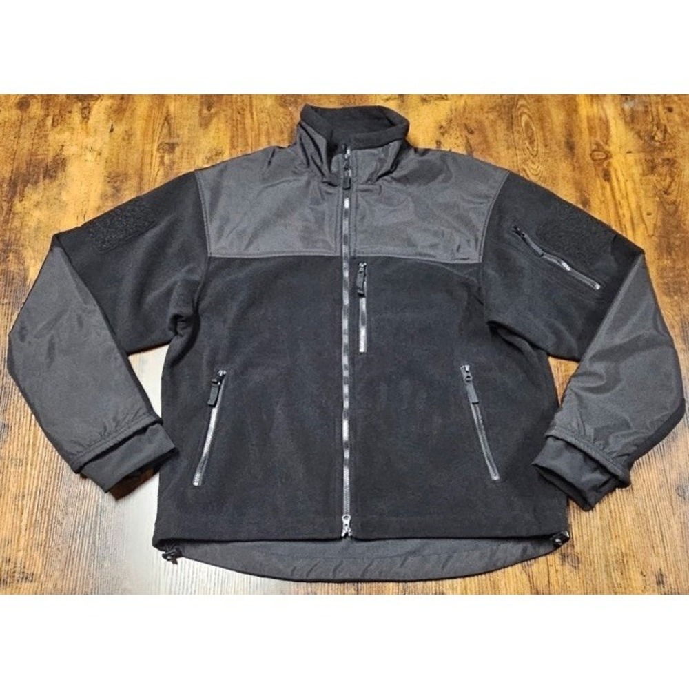 Condor Outdoor Tactical Alpha Fleece Jacket Black Size Extra Large Ex Cond‎
